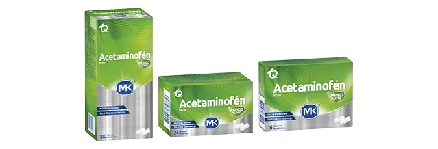 Acetaminofén MK® Tabletas