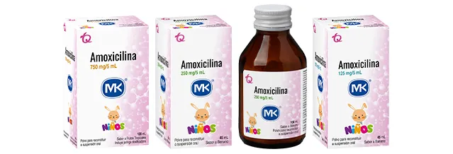 Amoxicilina MK® Suspensión Oral