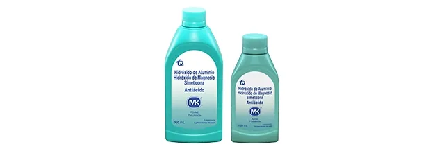 Hidróxido de Magnesio + Hidróxido de Aluminio + Simeticona MK®
