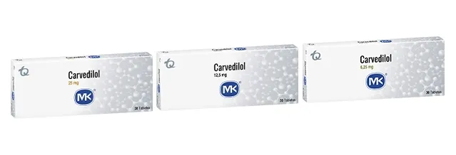 Carvedilol MK® Tabletas