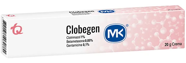 Clotrimazol + Betametasona + Gentamicina - Clobegen MK® Crema