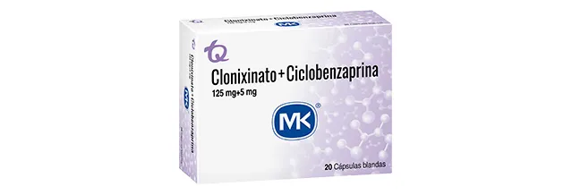 Clonixinato + Ciclobenzaprina MK® Cápsulas