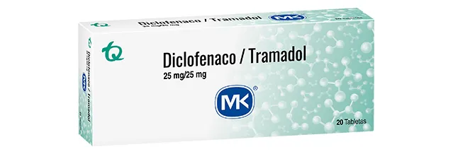 Diclofenaco + Tramadol MK® Tabletas