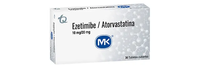 Ezetimibe + Atorvastatina MK® Tabletas