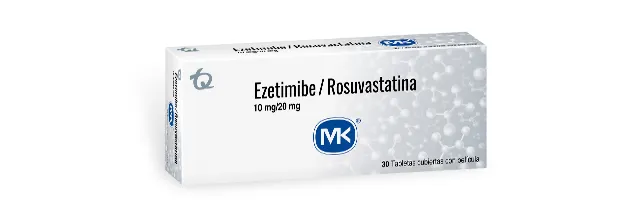 Ezetimibe + Rosuvastatina MK® Tabletas