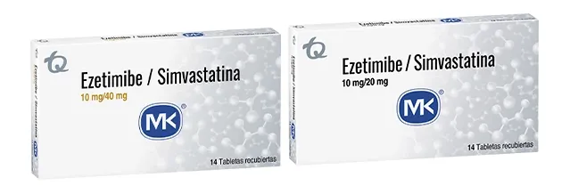 Ezetimibe + Simvastatina MK® Tabletas
