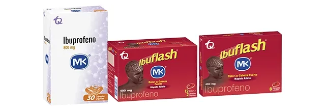 Ibuprofeno MK - Ibuflash MK® Cápsulas