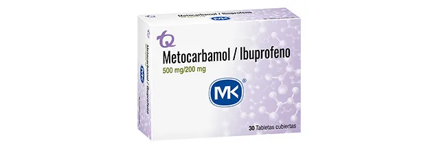 Metocarbamol + Ibuprofeno MK® Tabletas
