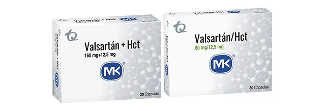 Valsartán + Hidroclorotiazida MK® Cápsulas