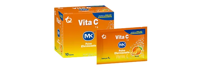 Ácido Ascórbico - Vita C MK® Polvo efervescente